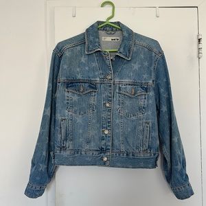 Topshop Star Denim Jacket